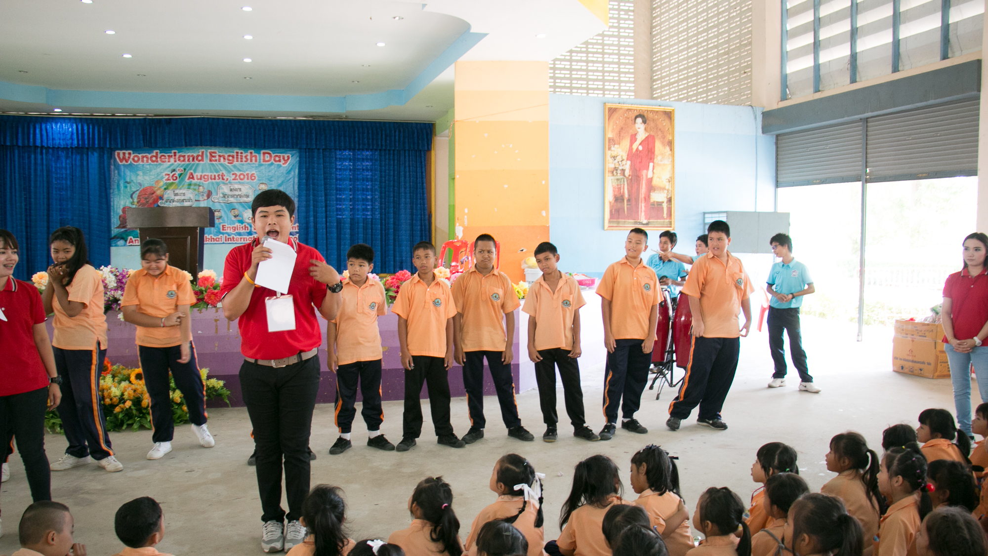 กิจกรรมวันภาษาอังกฤษ - งานประชาสัมพันธ์ ต.ส.บ.